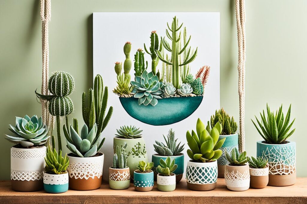 Ideias de Artesanato com Suculentas
