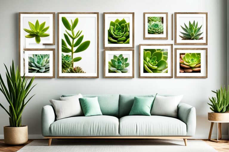 Suculentas em Quadros Vivos: Arte Viva para Paredes