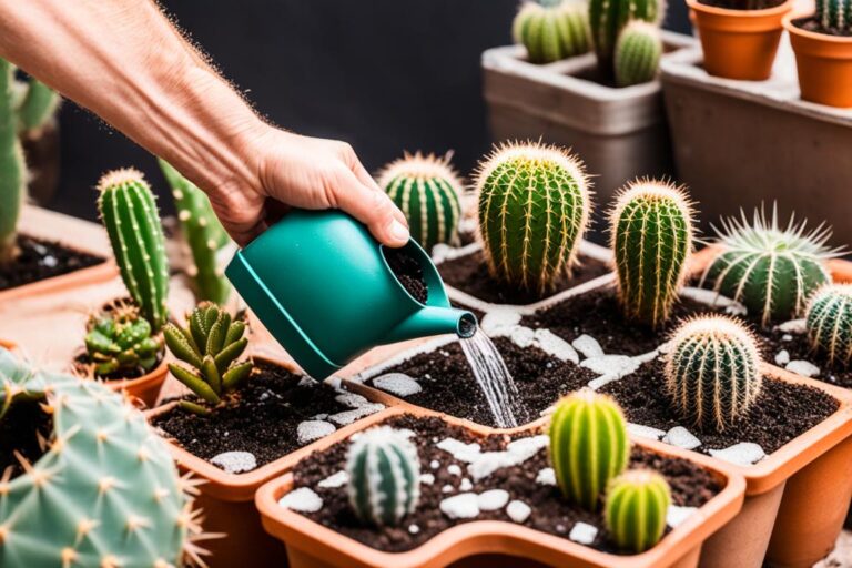como fertilizar cactos em vasos