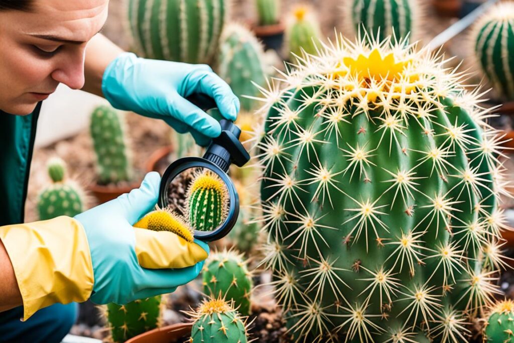 diagnóstico de doenças em cactos
