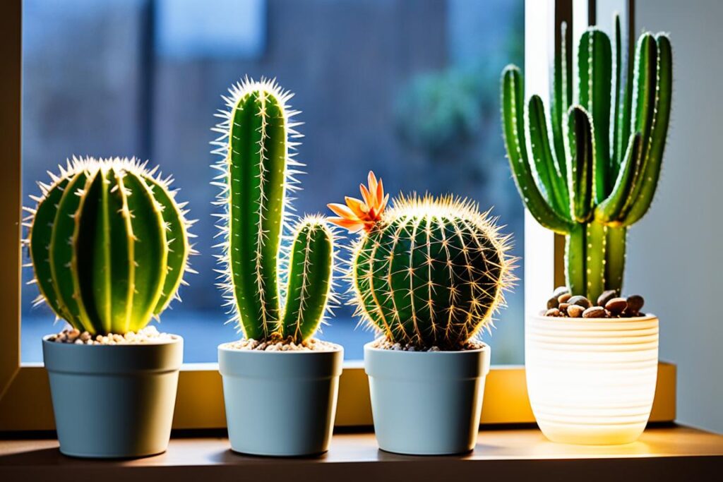 melhores lâmpadas para cactos em ambientes internos